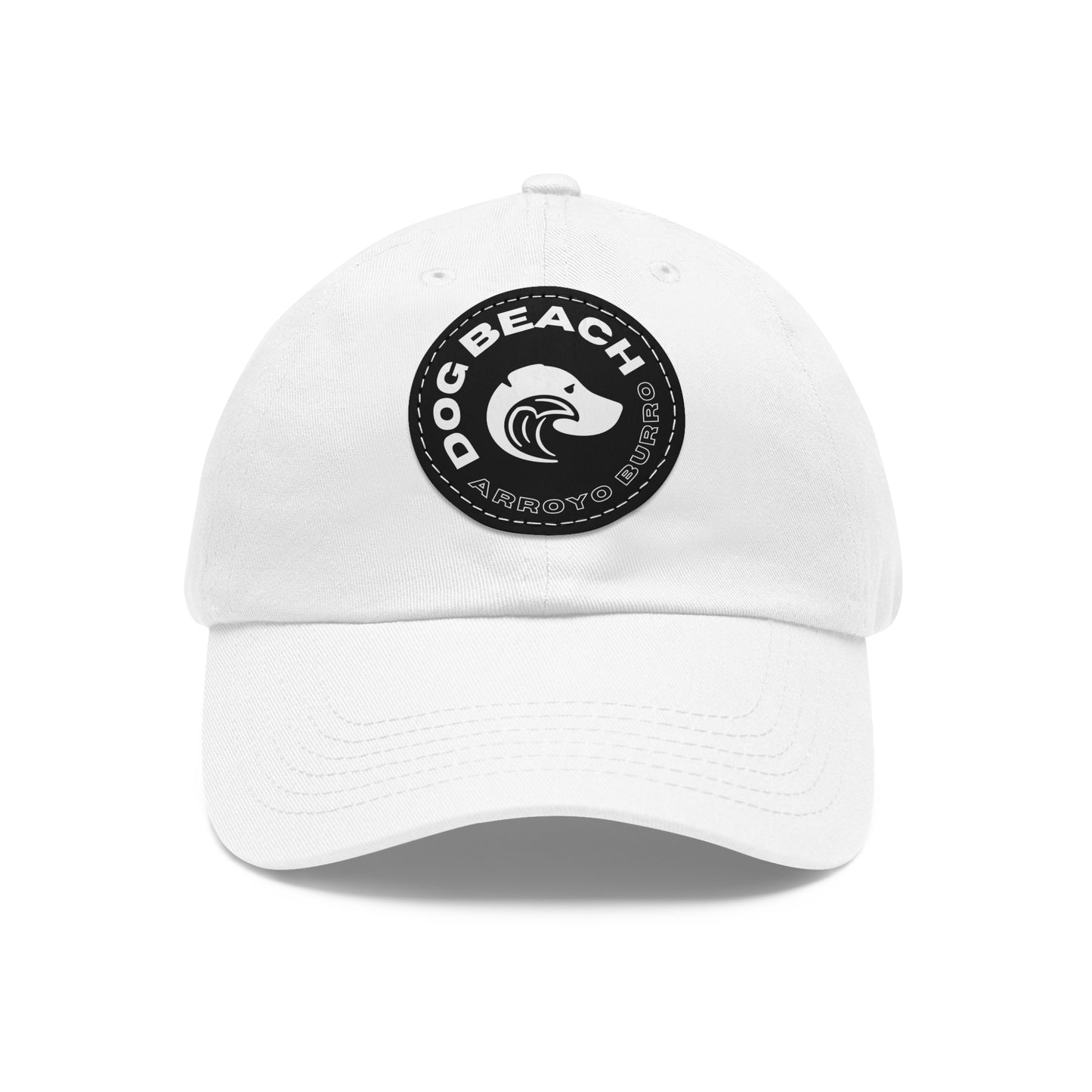 Arroyo Burro Dog Beach Hat White