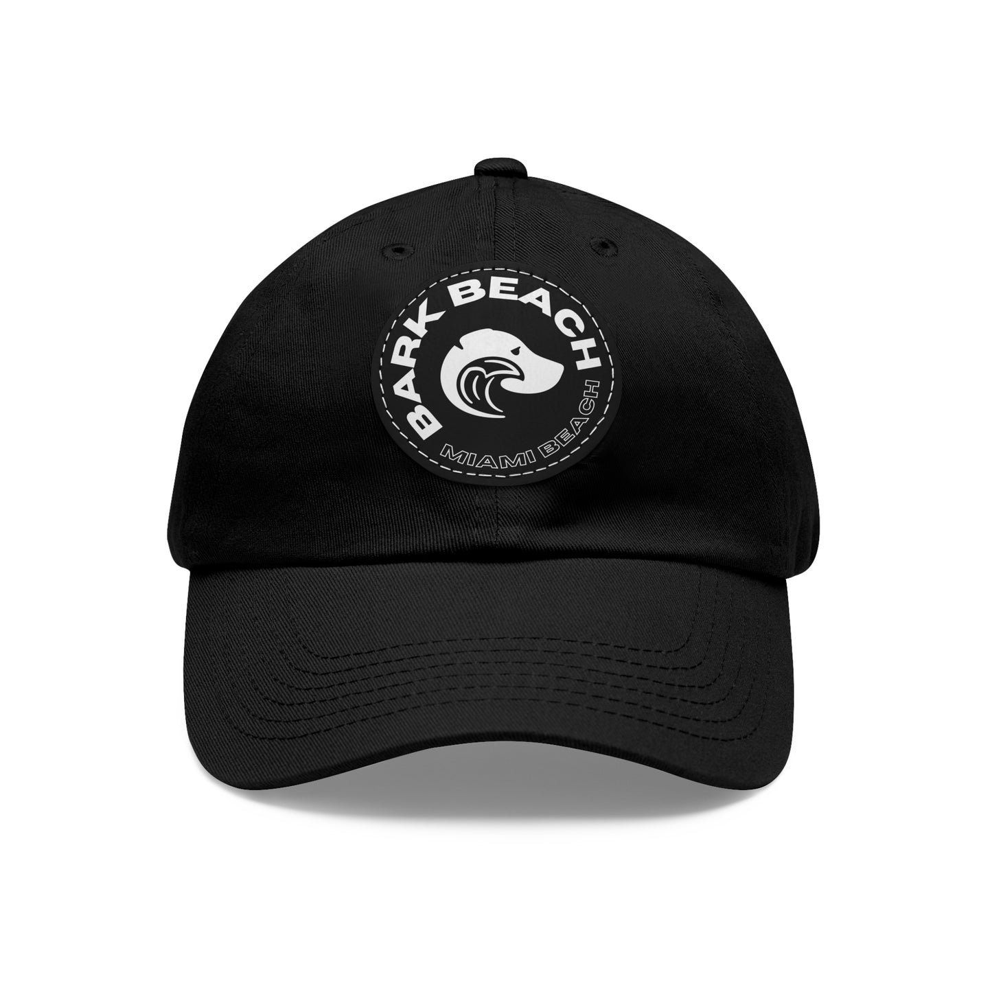 Bark Beach Miami Dog Beach Hat Black