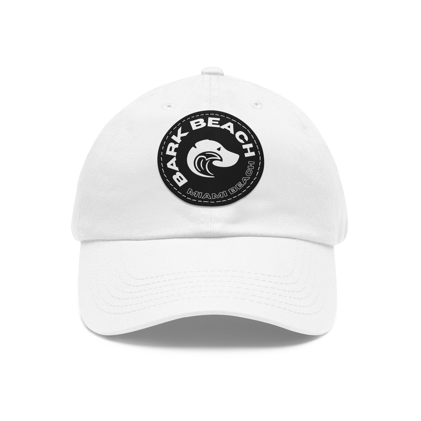 Bark Beach Miami Dog Beach Hat White