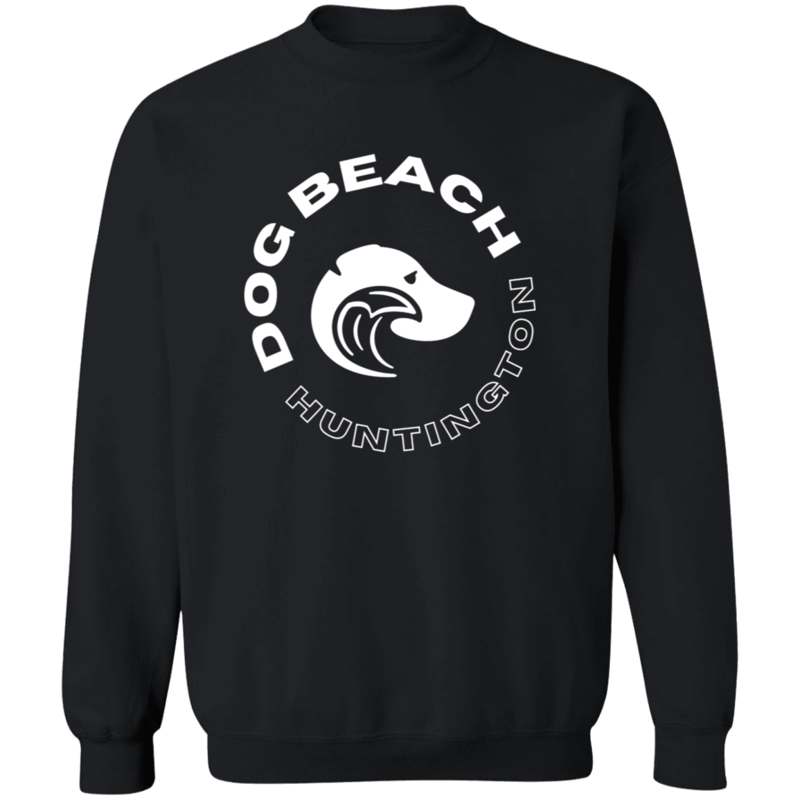 Huntington Dog Beach Sweatshirt Crew Neck