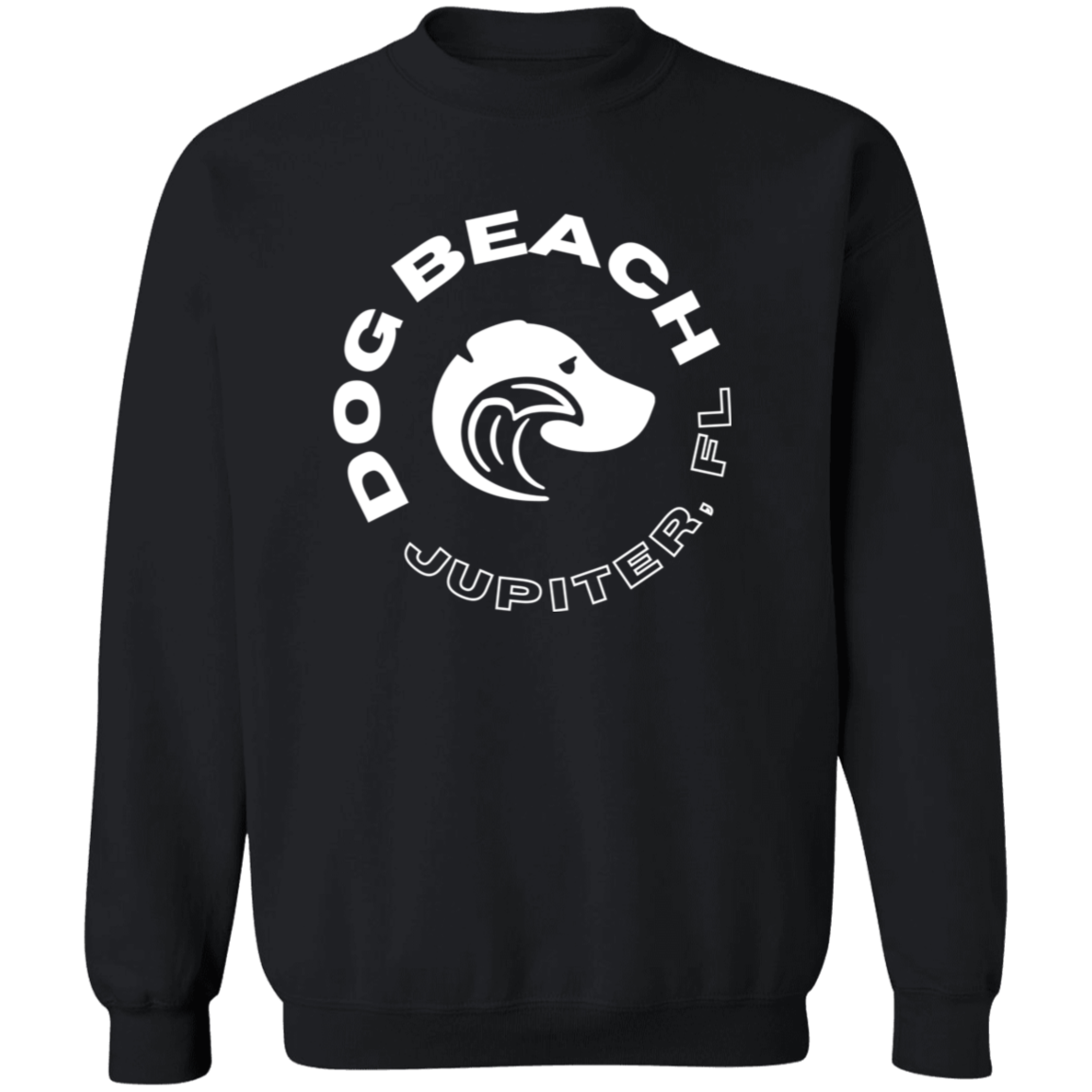 Jupiter Dog Beach Sweatshirt Crew Neck