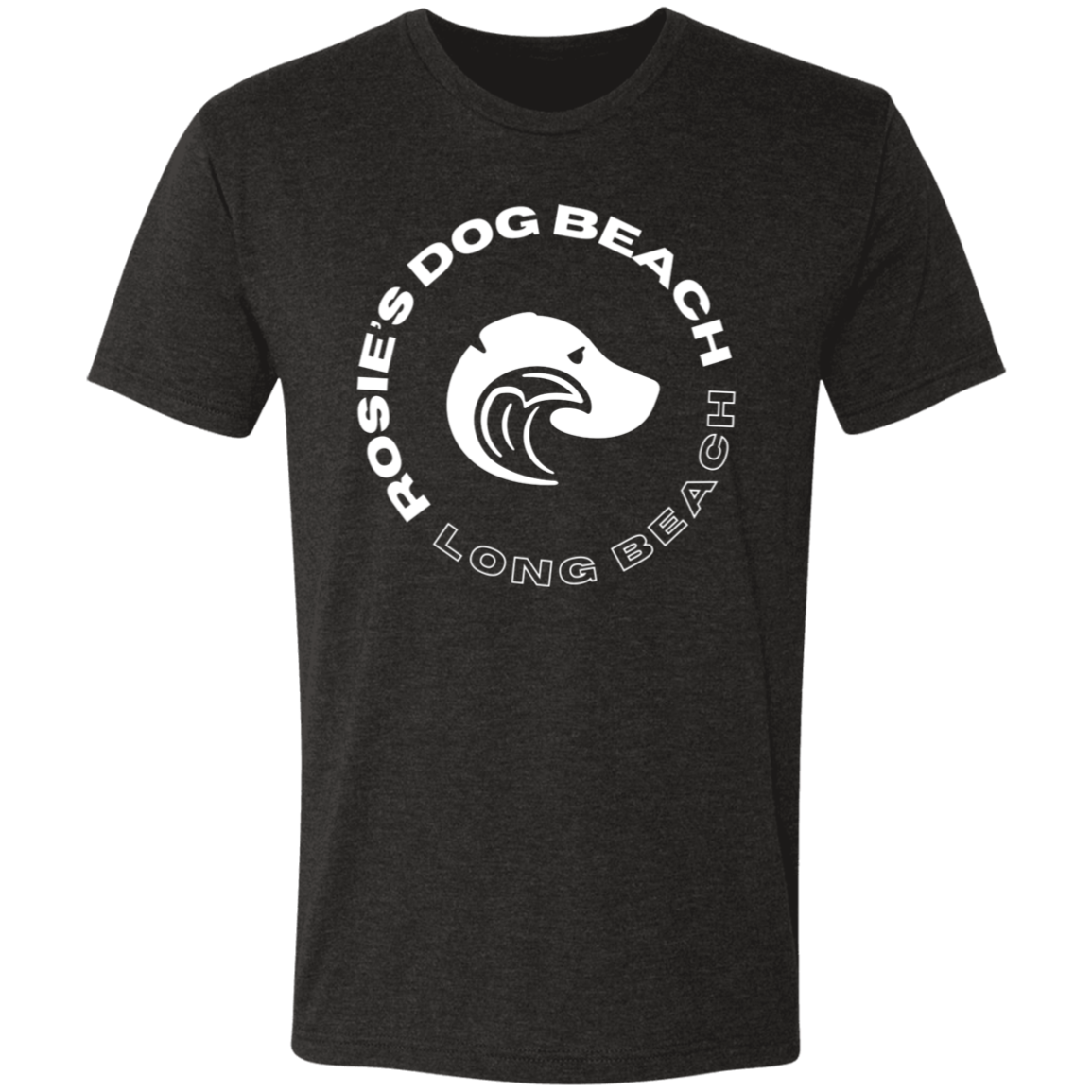 Rosies Dog Beach Tshirt Black