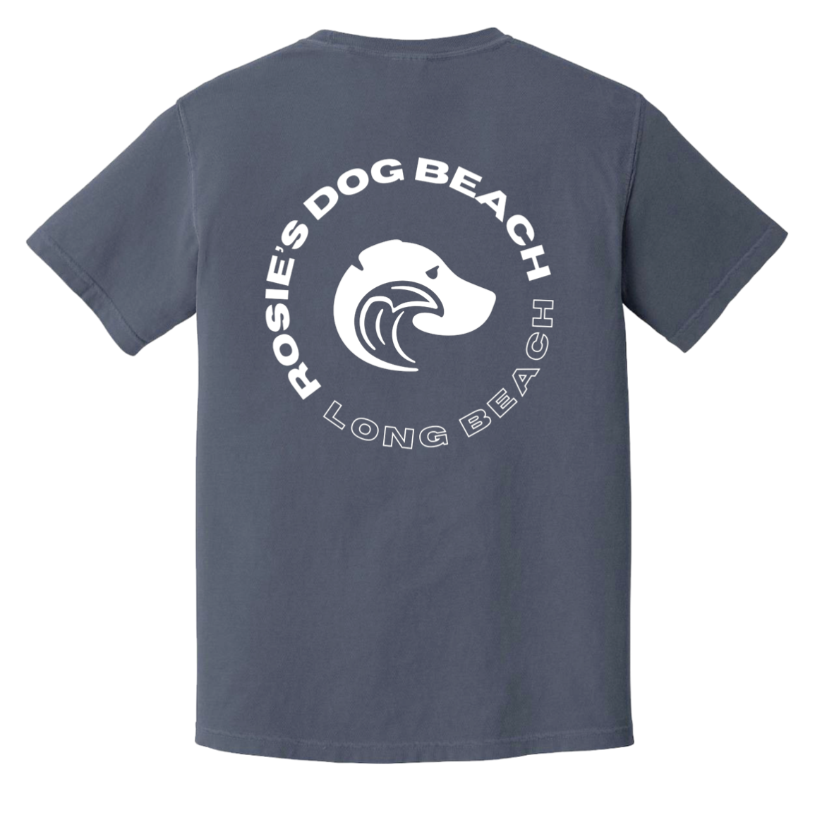 Rosies Dog Beach Tshirt Denim