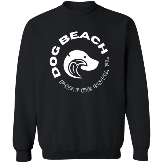 Fort De Soto Dog Beach Sweatshirt Crew Neck