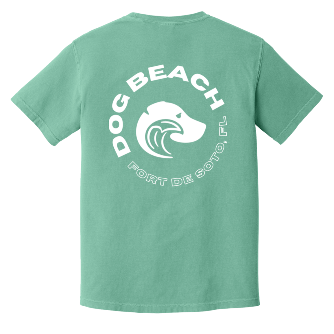Fort De Soto_Dog_Beach_Tshirt_Seamfoam