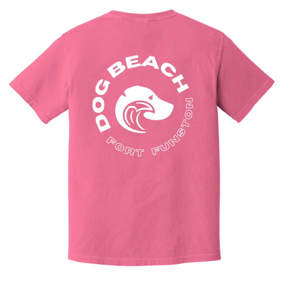 Fort Funstun_Dog_Beach_Relaxed_Tshirt_Crunchberry